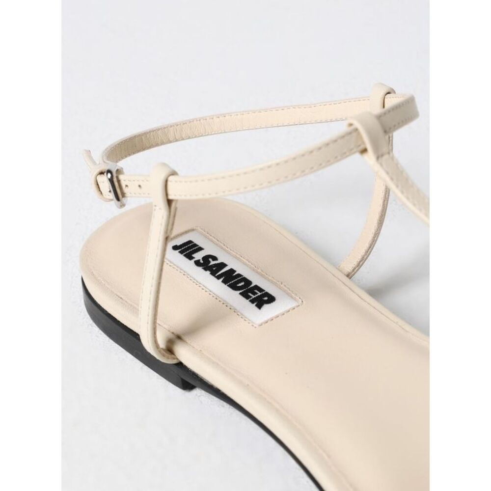 Jil Sander Flat Sandals Woman White Women - Picture 4 of 4